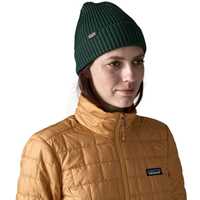 Berretti - Cascade Green - Unisex - Fishermans Rolled Beanie  Patagonia