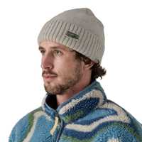 Berretti - Crisp Grey - Unisex - Brodeo Beanie  Patagonia