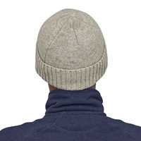 Berretti - P-6 logo: drifter grey - Unisex - Brodeo Beanie  Patagonia