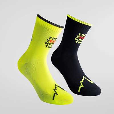 Calzini - Black Neon - Unisex - For Your Mountain Socks  La Sportiva