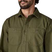 Camicie - Basin green - Uomo - Ms Point Reyes Canvas Shirt  Patagonia