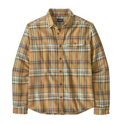 Camicie - Beeswax Tan - Uomo - Ms L/S LW Fjord Flannel Shirt  Patagonia