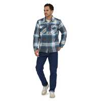 Camicie - Ink Black - Uomo - Camicia imbottita Ms Insulated Organic Cotton Flanell Shirt  Patagonia