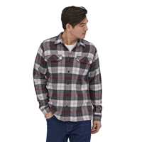 Camicie - Ink Black - Uomo - Camicia uomo Ms Long Sleeved Organic Cotton Midweight Fjord Flannel Shirt  Patagonia