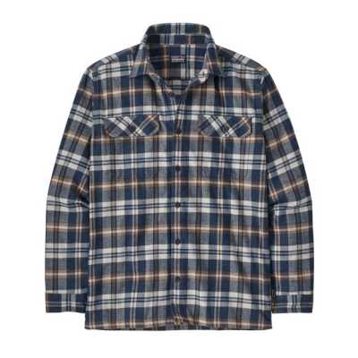 Camicie - New navy - Uomo - Camicia uomo Ms Long Sleeved Organic Cotton Midweight Fjord Flannel Shirt  Patagonia