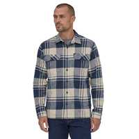 Camicie - Smolder Blue - Uomo - Camicia uomo Ms Long Sleeved Organic Cotton Midweight Fjord Flannel Shirt  Patagonia