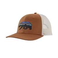 Cappellini - Earthworn brown - Unisex - Fitz Roy Bear Trucker Hat  Patagonia
