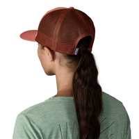 Cappellini - Potters Red - Unisex - P-6 Logo Trucker Hat  Patagonia