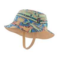 Cappellini - Salamander Green - Bambino - Cappellino bambino Baby Sun Bucket Hat  Patagonia