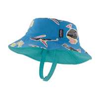 Cappellini - Vessel Blue - Bambino - Cappellino bambino Baby Sun Bucket Hat  Patagonia