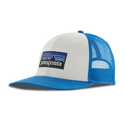 Cappellini - Vessel Blue - Unisex - P-6 Logo Trucker Hat  Patagonia