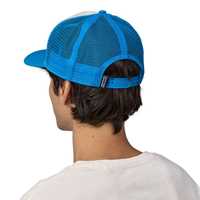 Cappellini - Vessel Blue - Unisex - P-6 Logo Trucker Hat  Patagonia