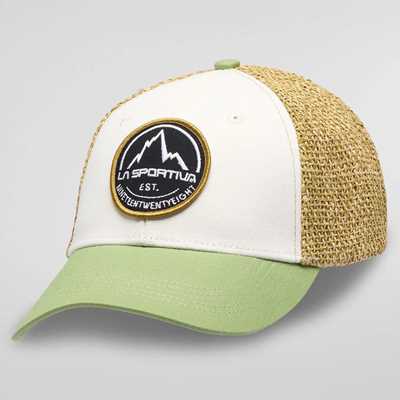 Cappellini - White Aspen Green - Unisex - Belayer Cap  La Sportiva