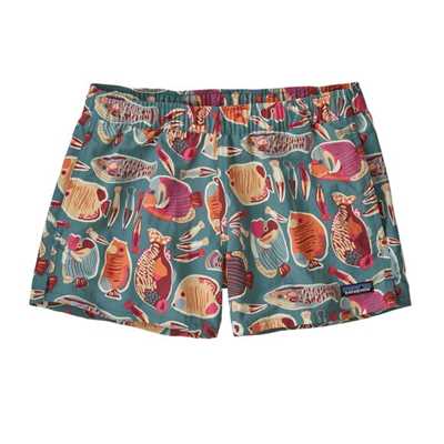 Costumi - Wetland Blue - Donna - Ws Barely Baggies Shorts - 2 1/2 in.  Patagonia