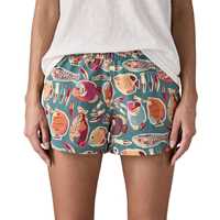 Costumi - Wetland Blue - Donna - Ws Barely Baggies Shorts - 2 1/2 in.  Patagonia