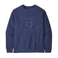 Felpe - Current blue - Uomo - Felpa Uomo Ms Clean Climb HexUprisal Crew Sweatshirt  Patagonia