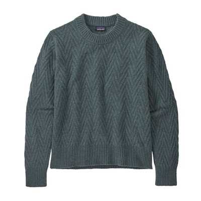 Felpe - Nouveau Green - Donna - Magione lana Ws Recyvled Wool-Blend Crewneck Sweater  Patagonia