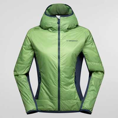 Giacche - Aspen Green Night Sky - Donna - Aequilibrium Lite Insulation Jkt W  La Sportiva
