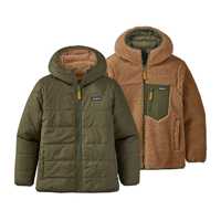 Giacche - Basin green - Bambino - Ks Reversible Ready Freddy Hoody  Patagonia