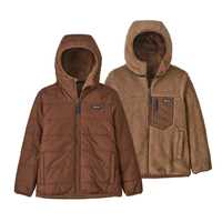 Giacche - Moose Brown - Bambino - Ks Reversible Ready Freddy Hoody  Patagonia