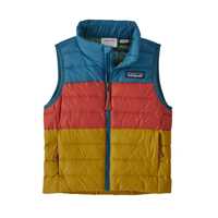 Gilet - Wavy blue - Bambino - Baby Down Sweater Vest  Patagonia