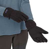 Guanti - Black - Unisex - Retro Pile Gloves  Patagonia