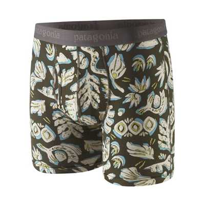 Intimo - Pine Needle Green - Uomo - Ms Essential Boxer Briefs - 6 in.  Patagonia