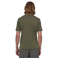 Maglie - Basin green - Uomo - Ms Cap Cool Merino Blend Graphic Shirt  Patagonia