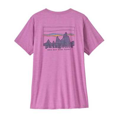 Maglie - Brisk Purple - Donna - Ws Cap Cool Daily Graphic Shirt  Patagonia