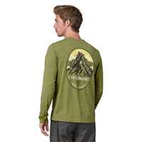 Maglie - Buckhorn Green - Uomo - Ms L/S Cap Cool Daily Graphic Shirt - Lands  Patagonia
