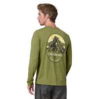 Maglie - Buckhorn Green - Uomo - T-shirt tecnica manica lunga uomo Ms L/S Cap Cool Daily Graphic Shirt  Patagonia