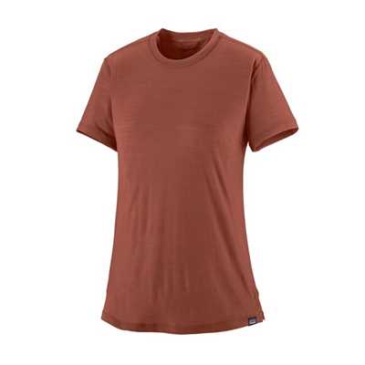 Maglie - Burl Red - Donna - Ws Cap Cool Merino Blend Shirt  Patagonia