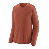 Maglie - Burl Red - Donna - Ws L/S Cap Cool Merino Blend Shirt  Patagonia