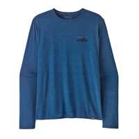 Maglie - Clement Blue - Uomo - Ms L/S Cap Cool Daily Graphic Shirt  Patagonia