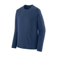 Maglie - Clement Blue - Uomo - Ms L/S Cap Cool Merino Blend Shirt  Patagonia