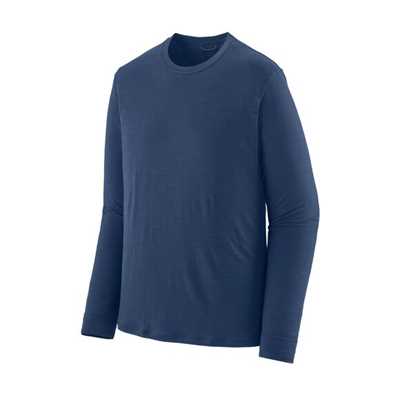 Maglie - Clement Blue - Uomo - Ms L/S Cap Cool Merino Blend Shirt  Patagonia