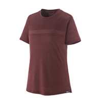 Maglie - Dark ruby - Donna - Ws Cap Cool Merino Blend Graphic Shirt  Patagonia