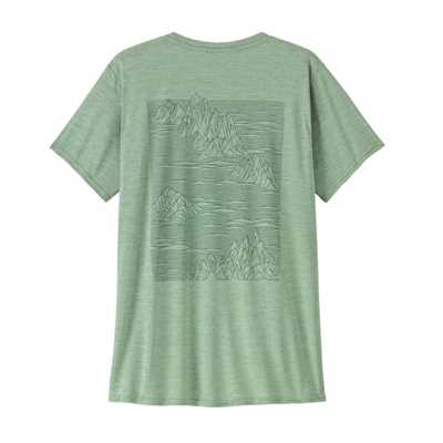 Maglie - Ellwood green - Donna - Ws Cap Cool Daily Graphic Shirt  Patagonia