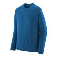 Maglie - Endless Blue - Uomo - Ms L/S Cap Cool Merino Blend Shirt  Patagonia