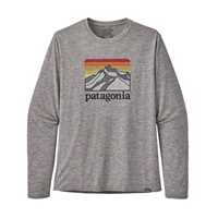 Maglie - Feather Grey - Uomo - T-shirt tecnica manica lunga uomo Ms L/S Capilene Cool Daily Graphic Shirt  Patagonia