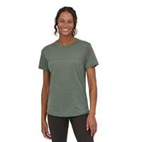 Maglie - Hemlock Green - Donna - Ws Cap Cool Merino Blend Graphic Shirt  Patagonia