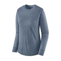 Maglie - Light plume grey - Donna - Ws L/S Cap Cool Merino Blend Shirt  Patagonia