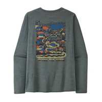 Maglie - Nouveau Green - Uomo - Ms L/S Cap Cool Daily Graphic Shirt - Lands  Patagonia