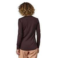 Maglie - Obsidian Plum - Donna - Ws L/S Cap Cool Merino Blend Shirt  Patagonia