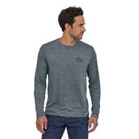 Maglie - Plume grey - Uomo - T-shirt tecnica manica lunga uomo Ms L/S Capilene Cool Daily Graphic Shirt  Patagonia