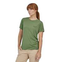 Maglie - Sedge green - Donna - T-shirt tecnica Donna Ws Capilene Cool Daily Graphic Shirt  Patagonia