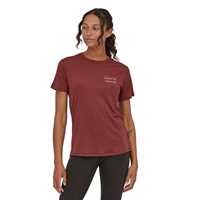 Maglie - Sequoia red - Donna - T-Shirt tecnica lana donna Ws Cap Cool Merino Graphic Shirt Lana Patagonia