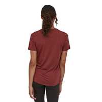 Maglie - Sequoia red - Donna - Ws Cap Cool Merino Blend Graphic Shirt  Patagonia