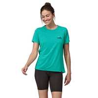 Maglie - Subtidal Blue - Donna - T-shirt tecnica Donna Ws Capilene Cool Daily Graphic Shirt  Patagonia