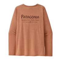 Maglie - Terra Pink - Donna - Ws L/S Cap Cool Daily Graphic Shirt - Waters  Patagonia